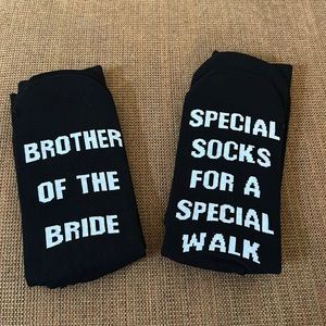 Brother of the bride socks